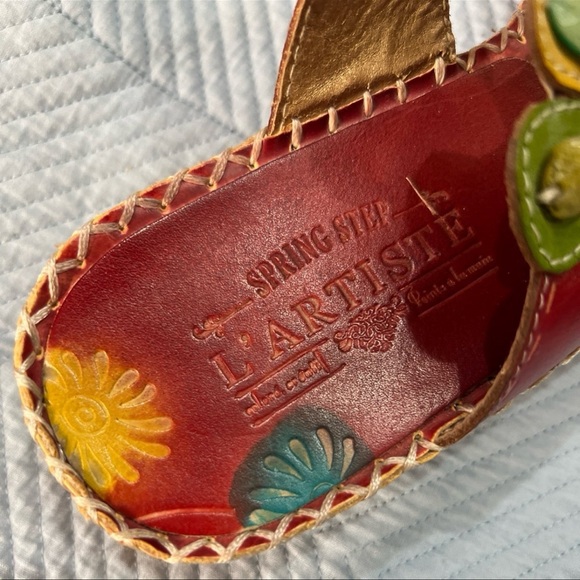 L'Artiste by Spring Step Santorini Women’s Sandals Sz 40 - Picture 5 of 12